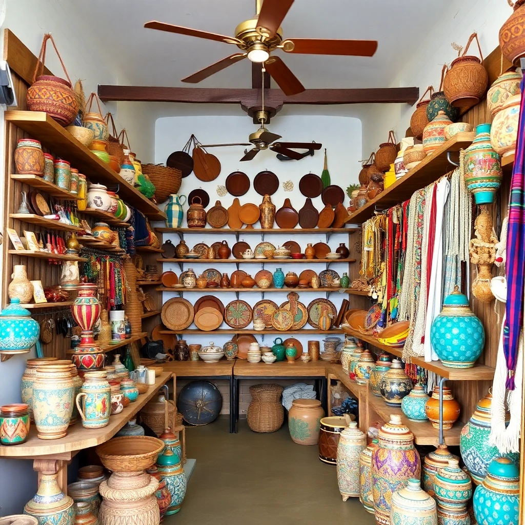 Loja de artesanato